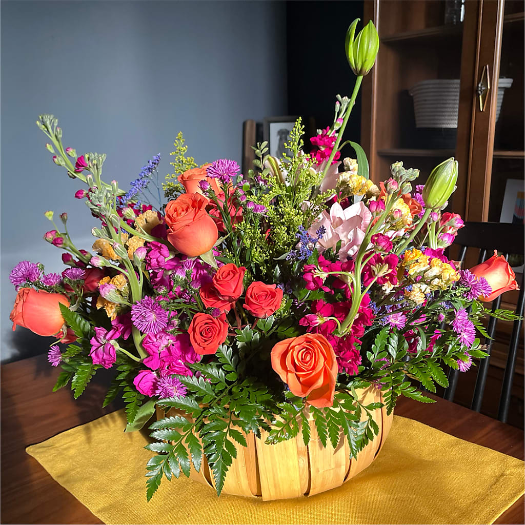 Garden of Life Basket – CHESAPEAKE FLORAL & GIFTS, Chesapeake VA