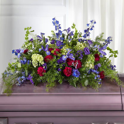 Always Treasured Casket Spray – CHESAPEAKE FLORAL & GIFTS, Chesapeake VA