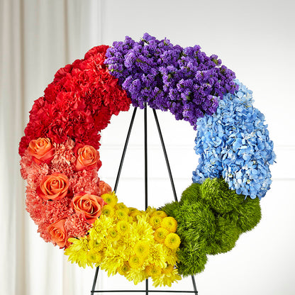 Circle of Love Wreath – CHESAPEAKE FLORAL & GIFTS, Chesapeake VA