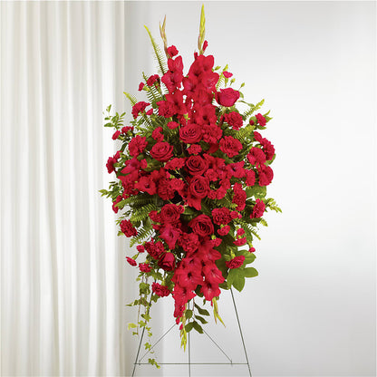 From the Heart Standing Spray – CHESAPEAKE FLORAL & GIFTS, Chesapeake VA