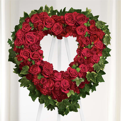 Wholehearted Standing Spray – CHESAPEAKE FLORAL & GIFTS, Chesapeake VA