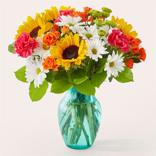 Sun-drenched Blooms Bouquet – CHESAPEAKE FLORAL & GIFTS, Chesapeake VA