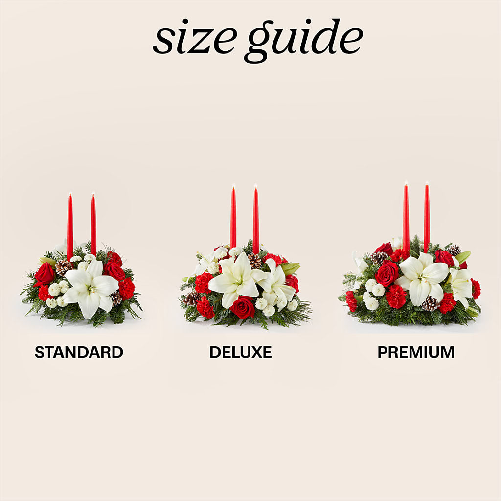 Seasonal Festivities Centerpiece – CHESAPEAKE FLORAL & GIFTS, Chesapeake VA