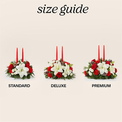 Seasonal Festivities Centerpiece – CHESAPEAKE FLORAL & GIFTS, Chesapeake VA