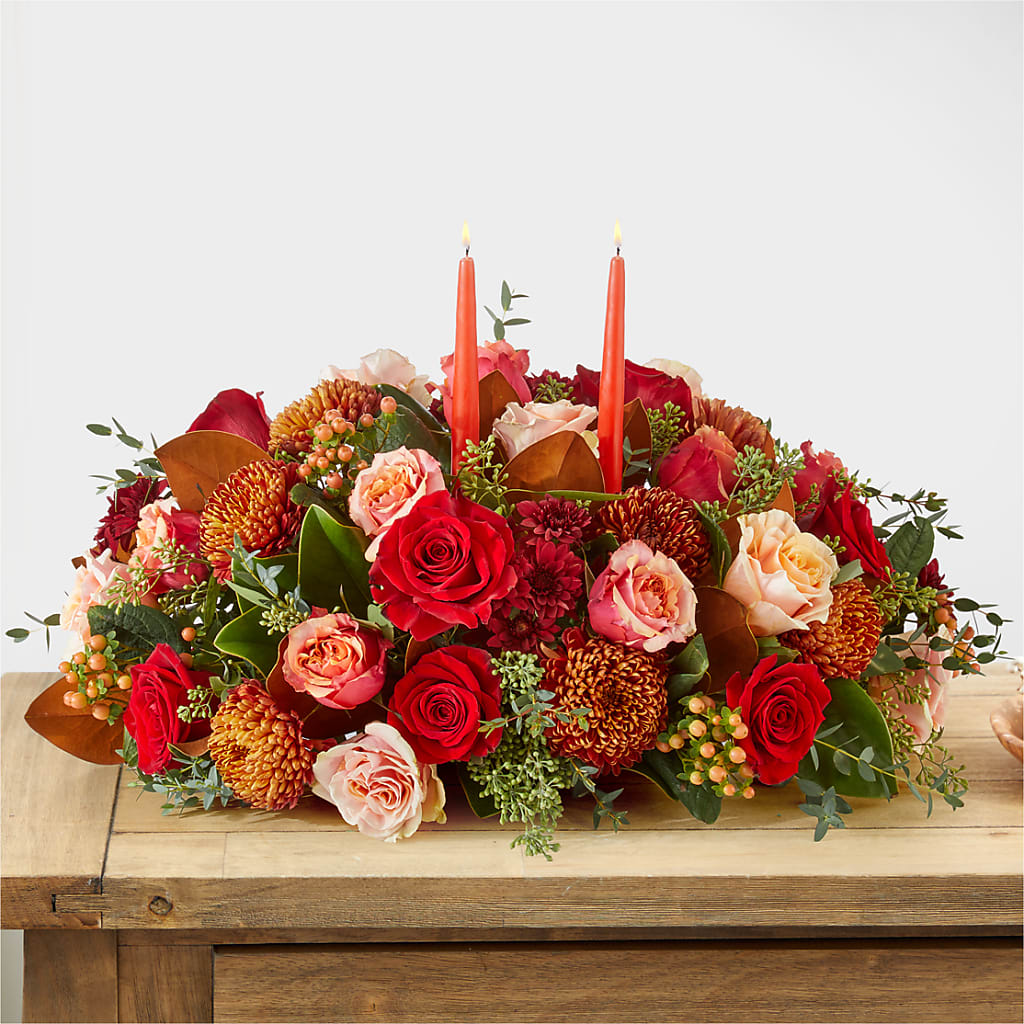 Gather Near Centerpiece – CHESAPEAKE FLORAL & GIFTS, Chesapeake VA