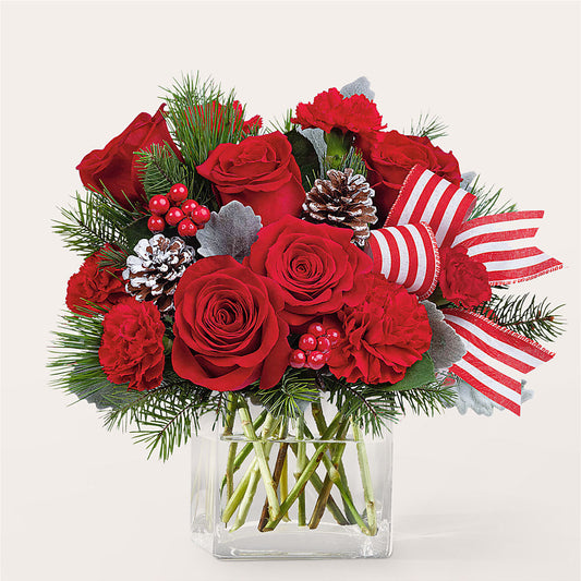 Baking Spirits Bright Bouquet – CHESAPEAKE FLORAL & GIFTS, Chesapeake VA